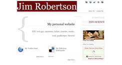 Desktop Screenshot of jamescrobertson.com